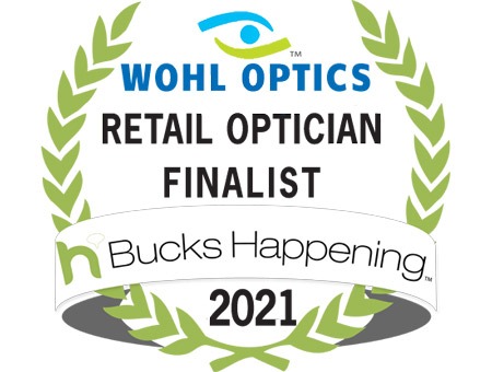 Bucks County Happening 2021Optician Finalist Wohl Optics