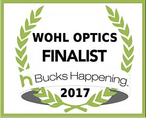 Award 2017  Bucks County Finalist  Wohl Optics